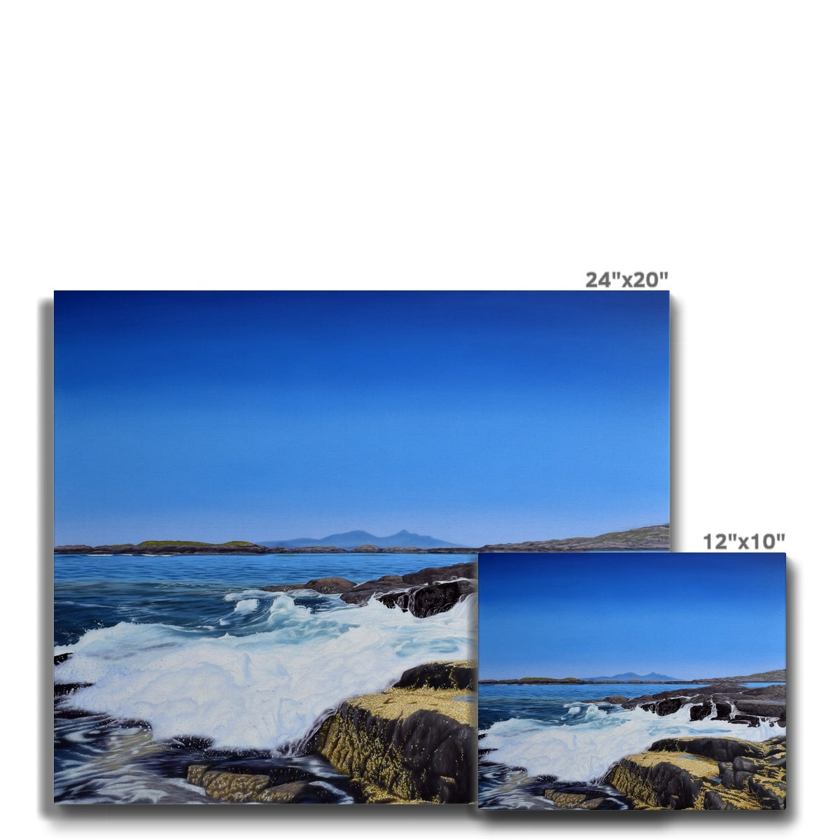 On the Rocks - Canvas