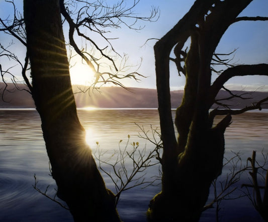 (Original) Golden Hour, Loch Lomond