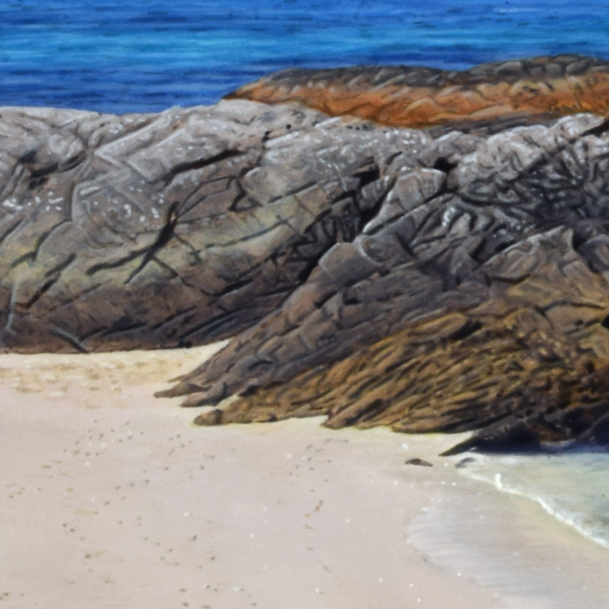 Summer Skies - Framed Wall Art Tile