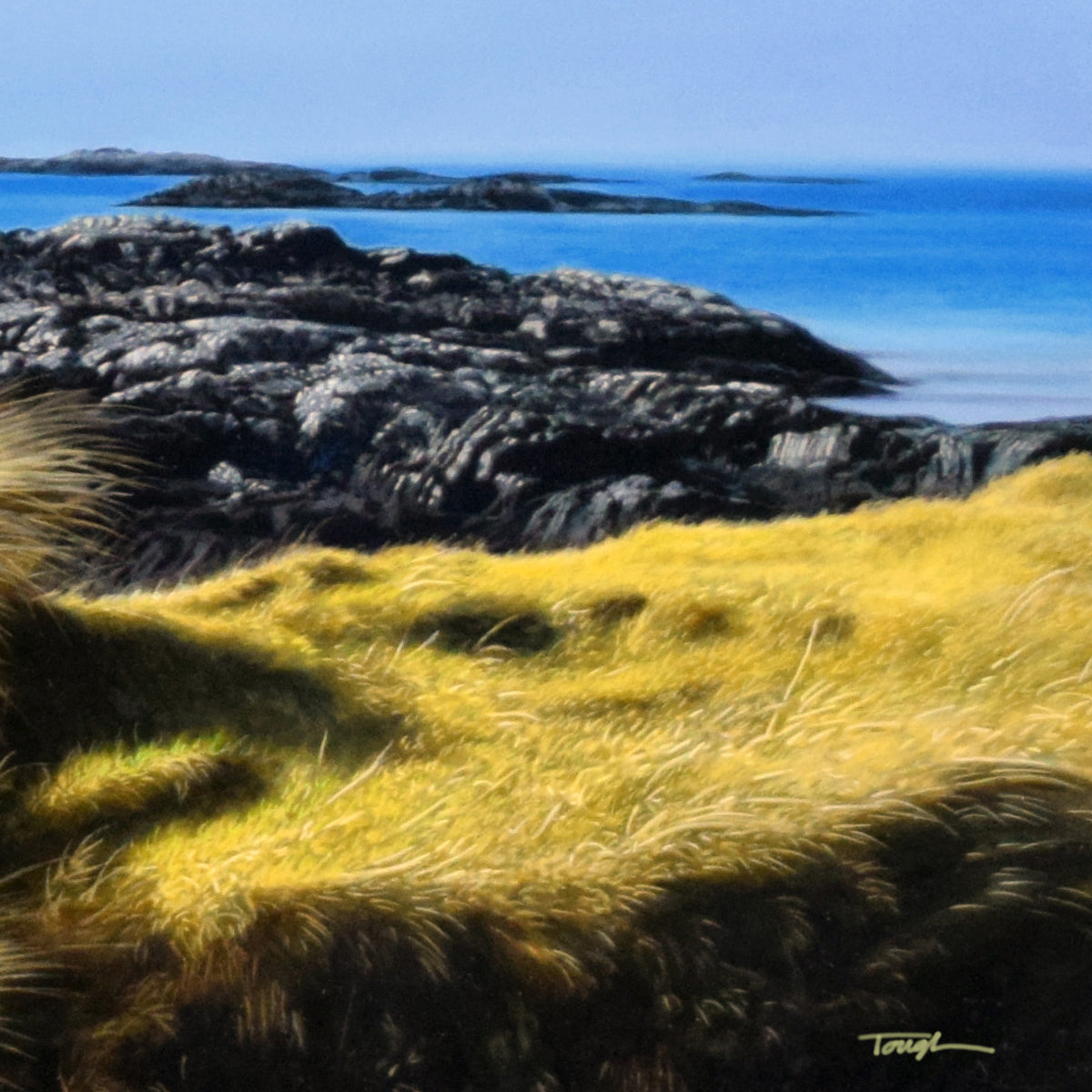 Sound of Arisaig - Framed Wall Art Tile