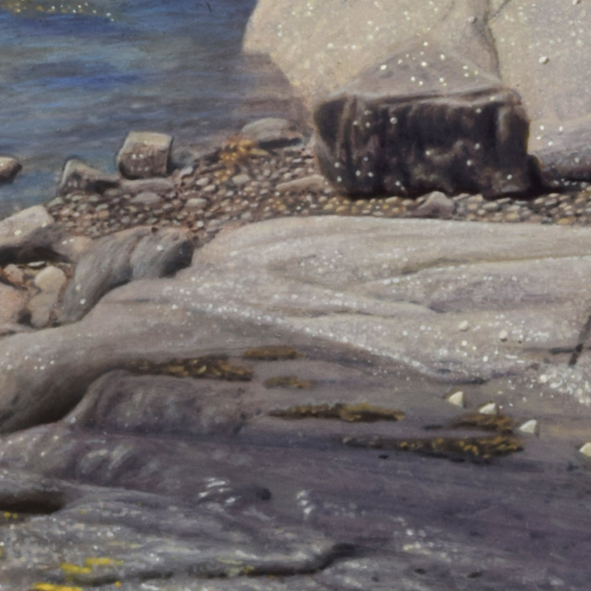 Tidal Breeze - Framed Wall Art Tile
