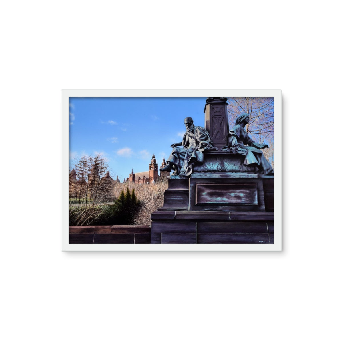 Kelvin Way - Framed Wall Art Tile