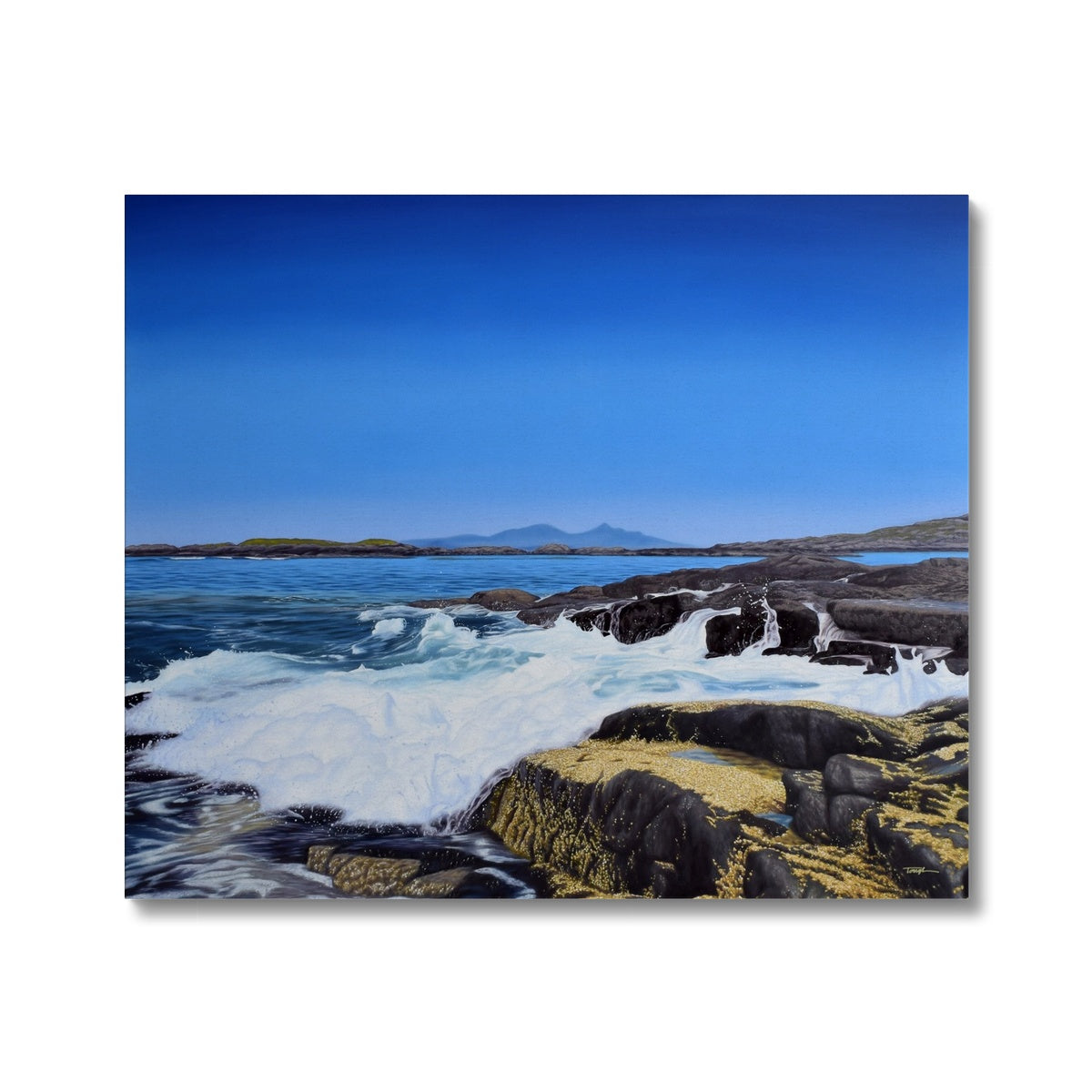 On the Rocks - Canvas