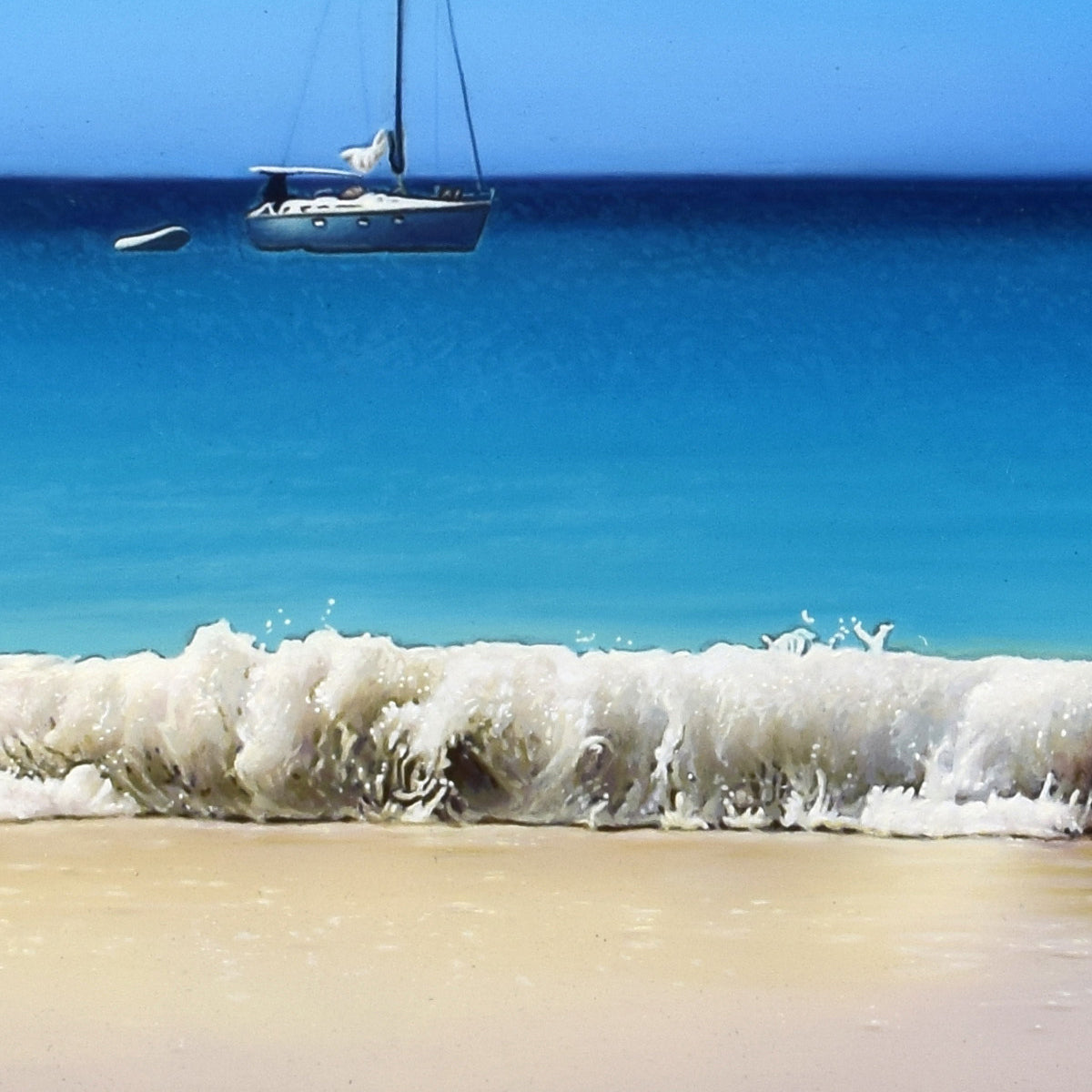 Endless Blue - Canvas (Framed)