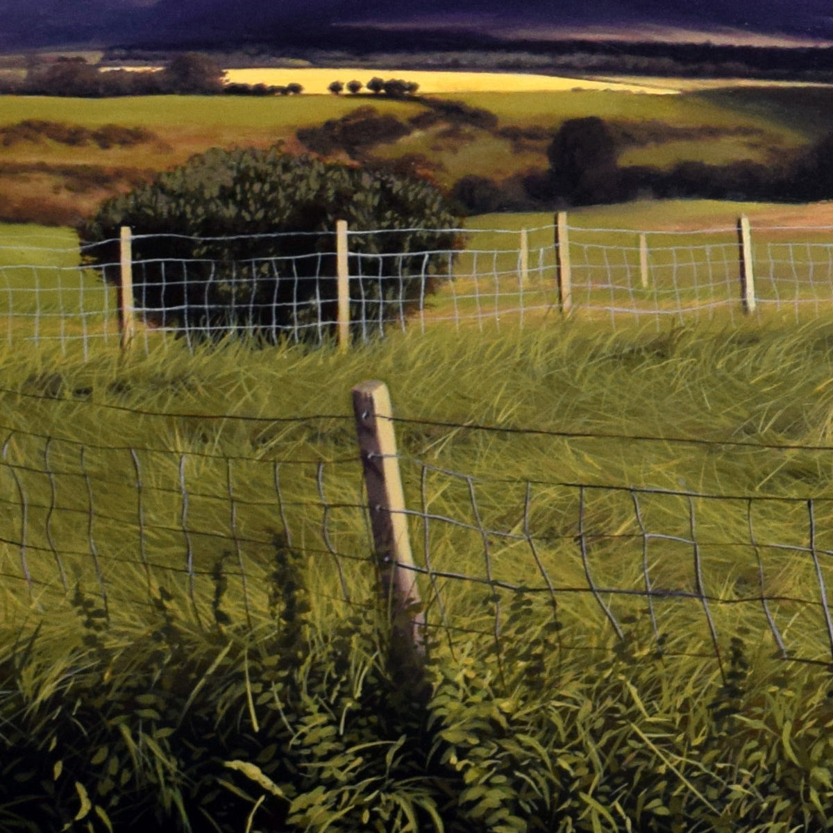 Gartness Road - Framed Wall Art Tile