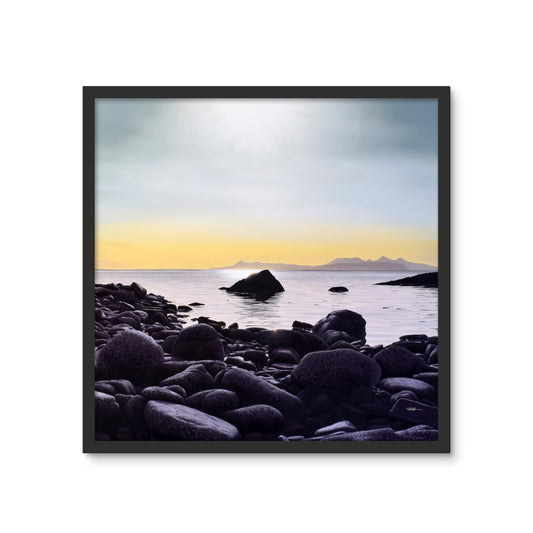 Tranquil Tides - Framed Wall Art Tile
