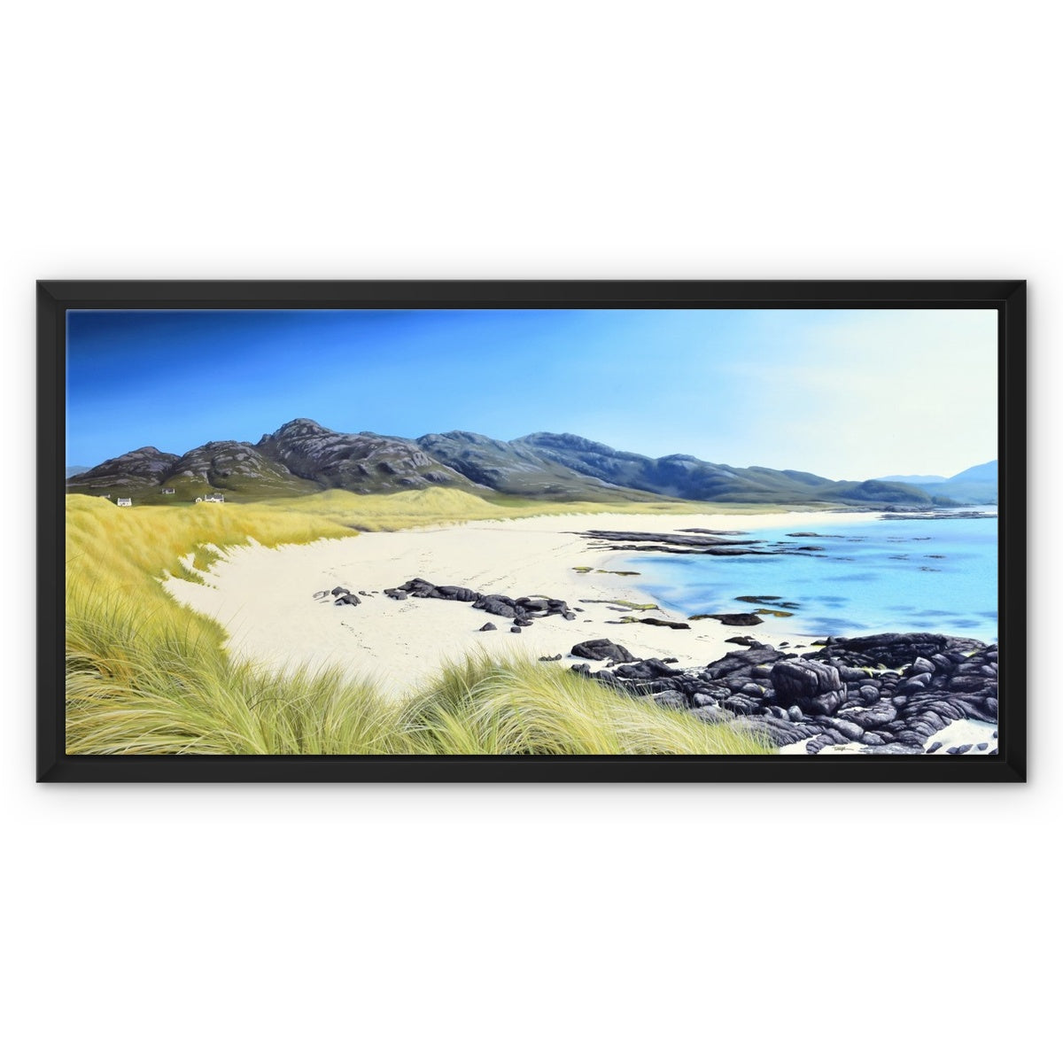 Sanna Bay - Framed Canvas