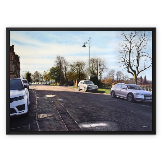 Park Terrace - Framed Canvas