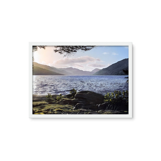 Loch Lomond - Framed Wall Art Tile