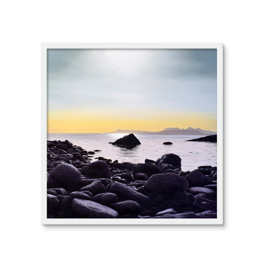 Tranquil Tides - Framed Wall Art Tile