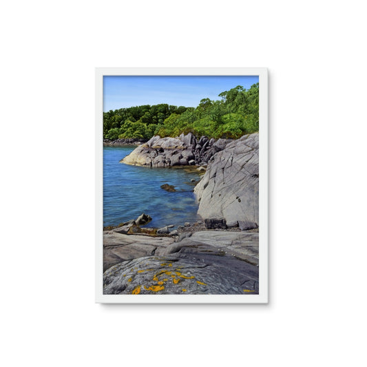 Tidal Breeze - Framed Wall Art Tile