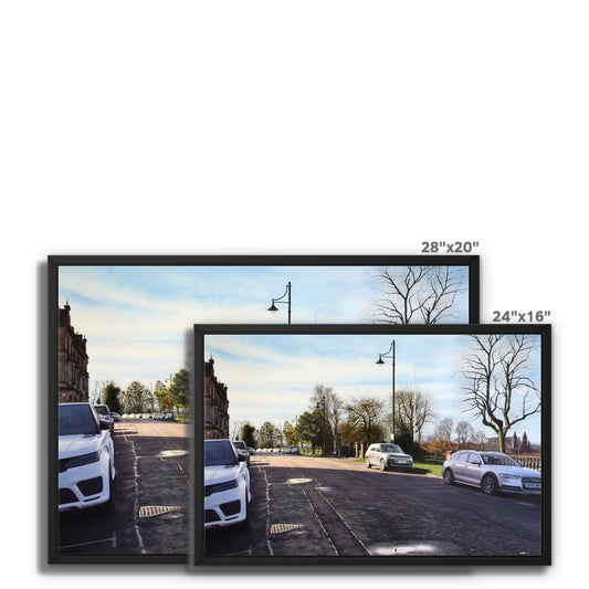 Park Terrace - Framed Canvas