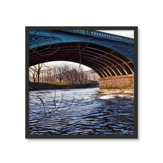 Kelvin Bridge - Framed Wall Art Tile