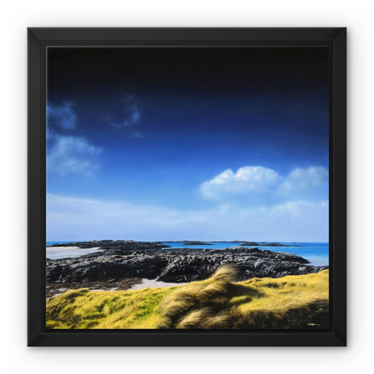 Sound of Arisaig - Framed Canvas