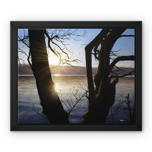 Golden Hour - Framed Canvas