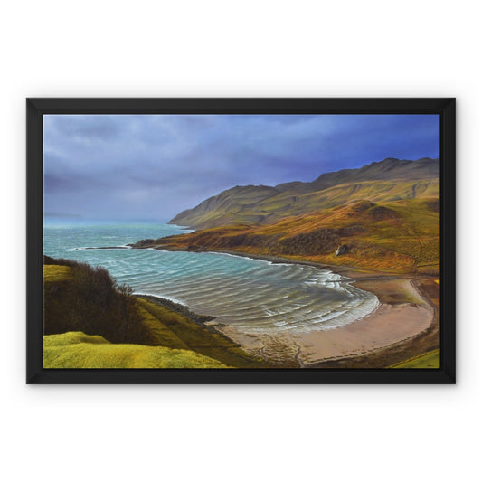 Camas nan Geall, Ardnamurchan - Framed Canvas
