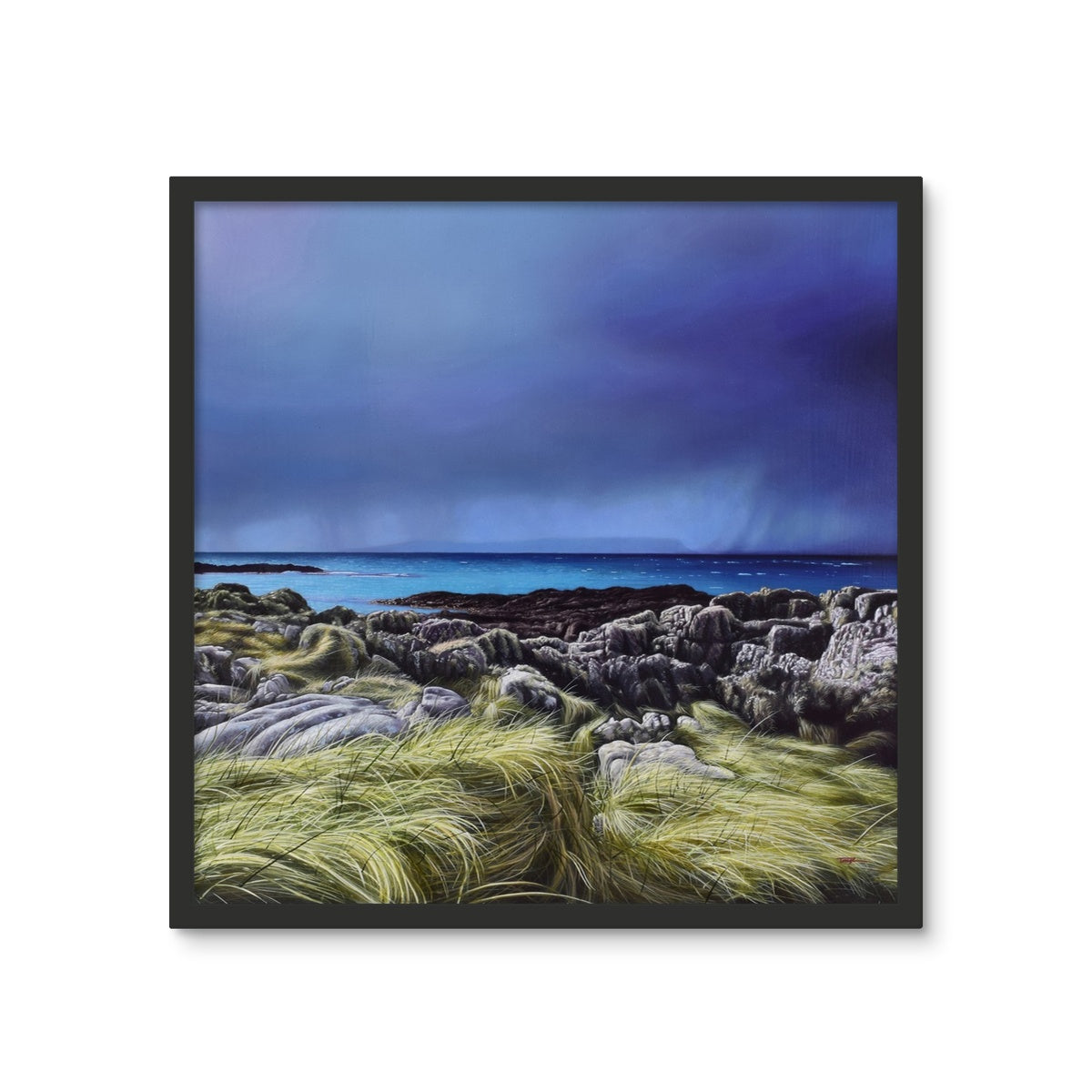 Before the Storm - Framed Wall Art Tile