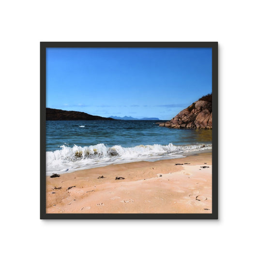 Falling Tide - Framed Wall Art Tile