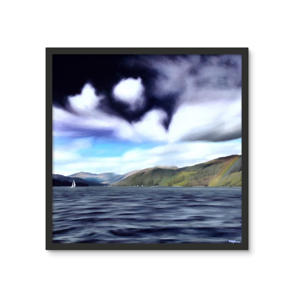 Loch Fyne - Framed Wall Art Tile