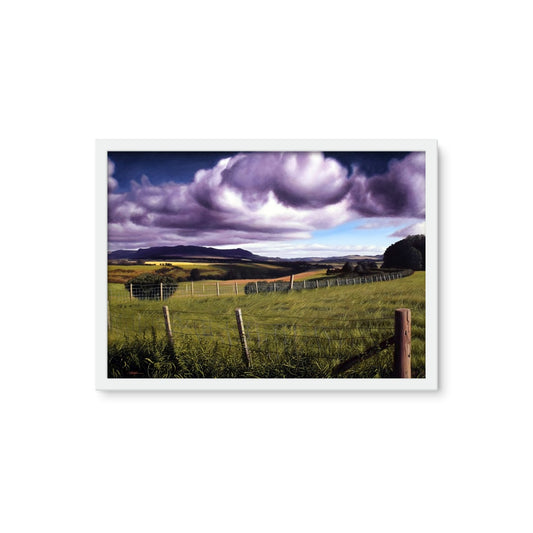 Gartness Road - Framed Wall Art Tile
