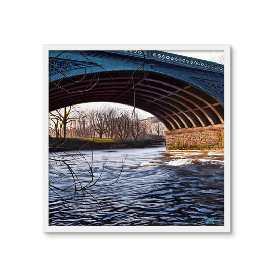 Kelvin Bridge - Framed Wall Art Tile